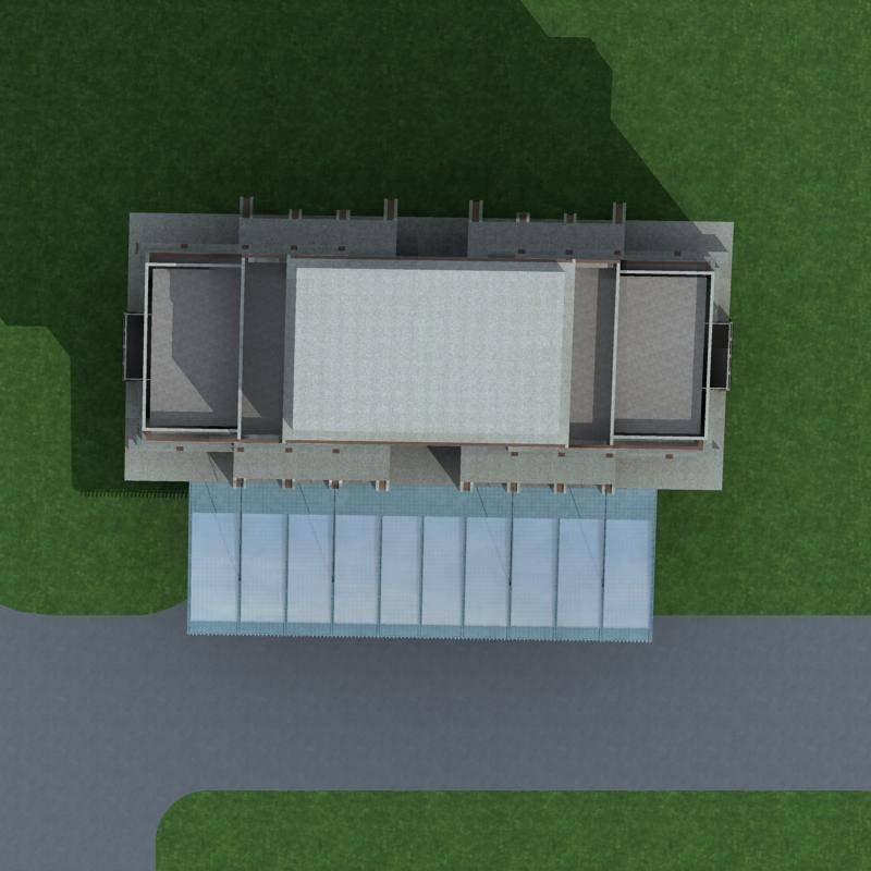 现代高层住宅楼