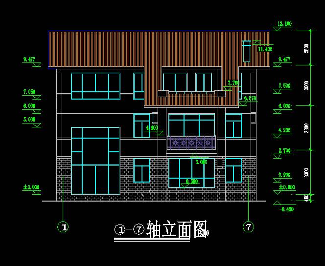 中式别墅全套图