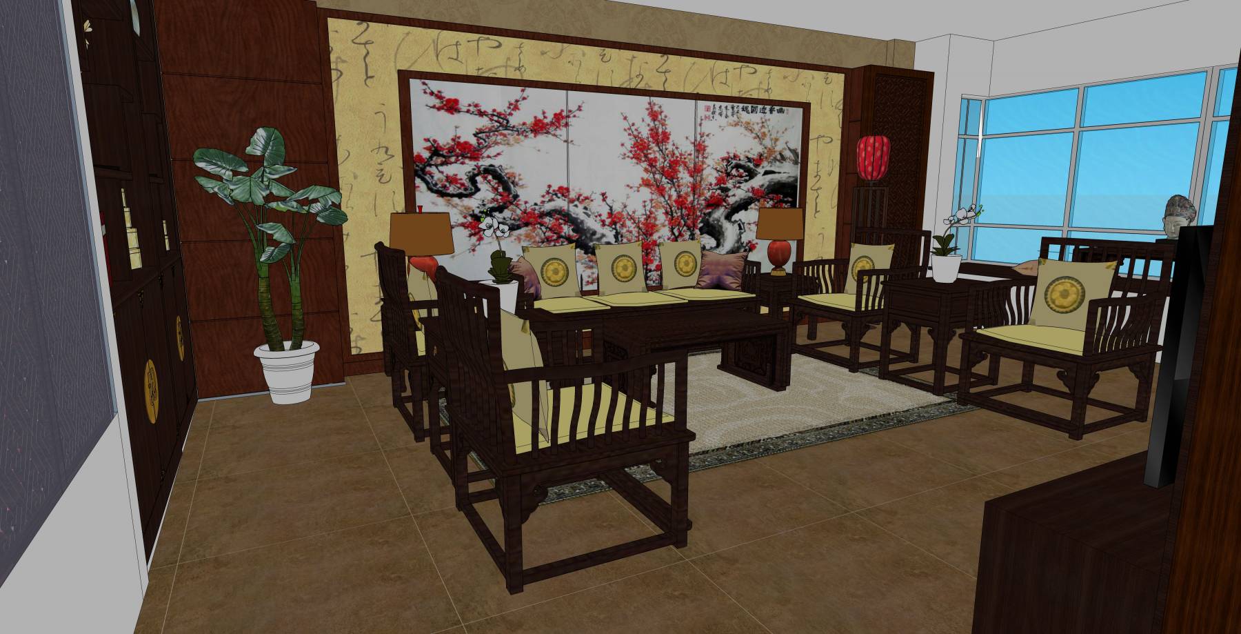 中式风格室内家装