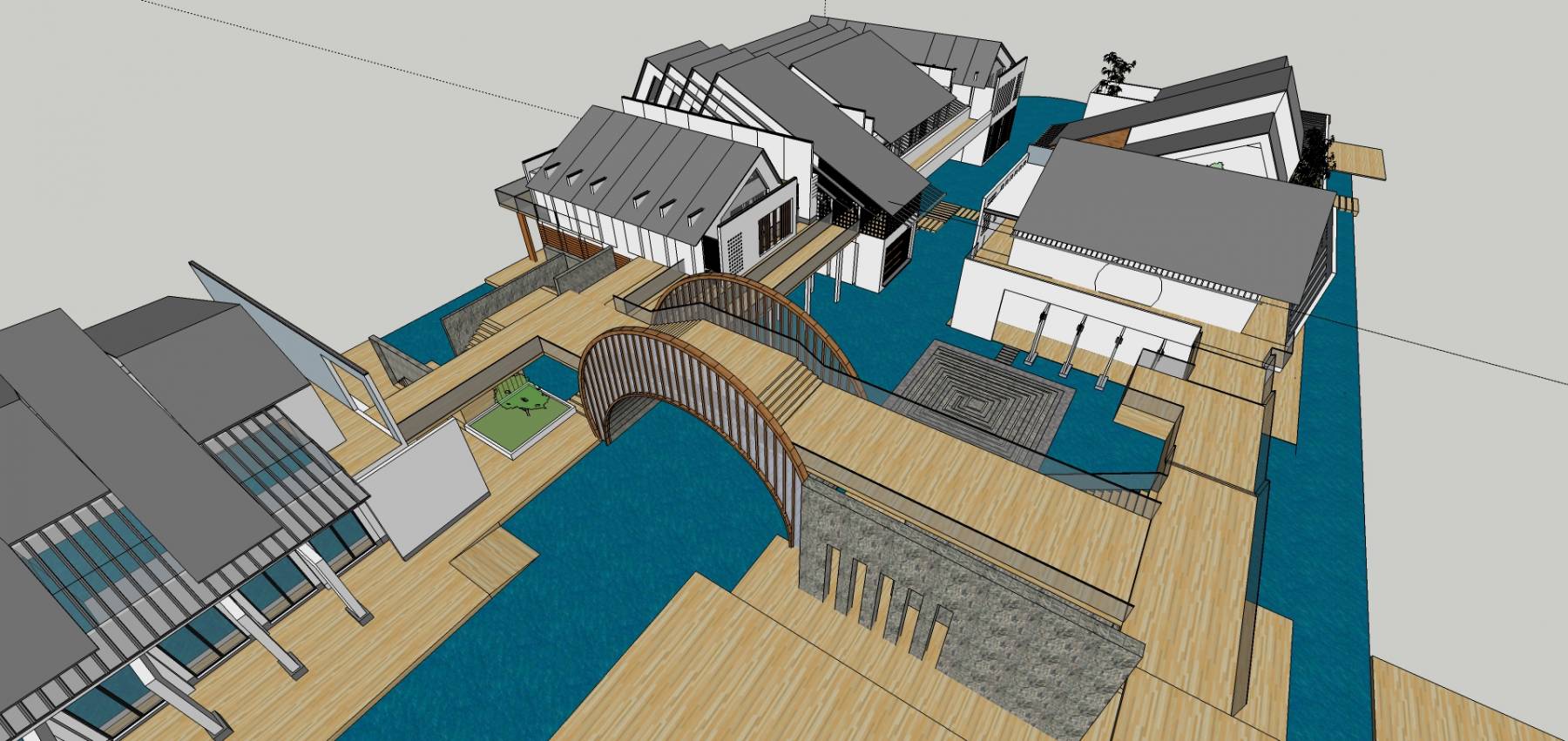 中式商业街住宅