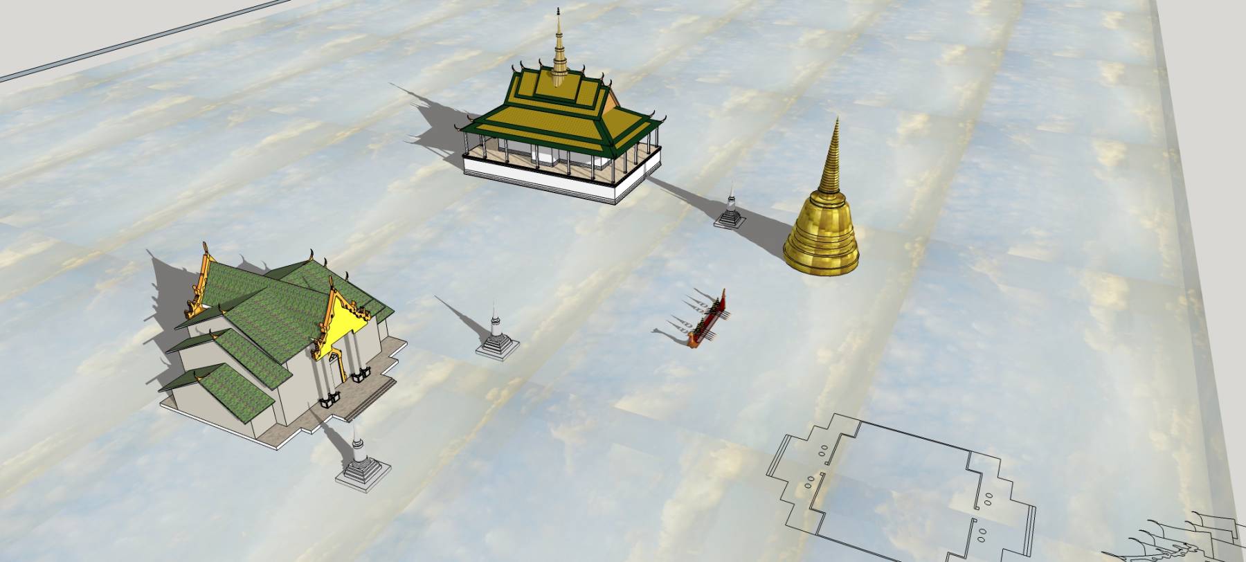 泰式寺庙