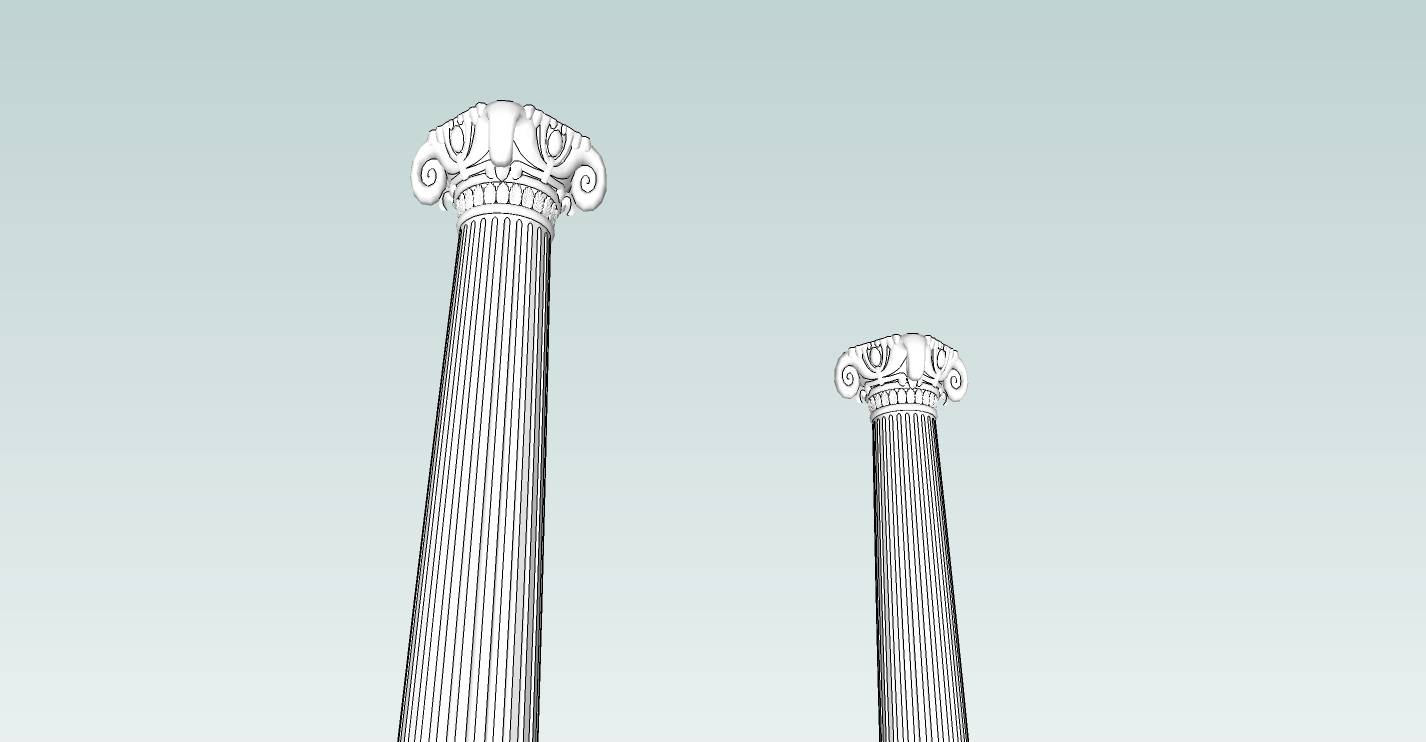 建筑构件-柱子