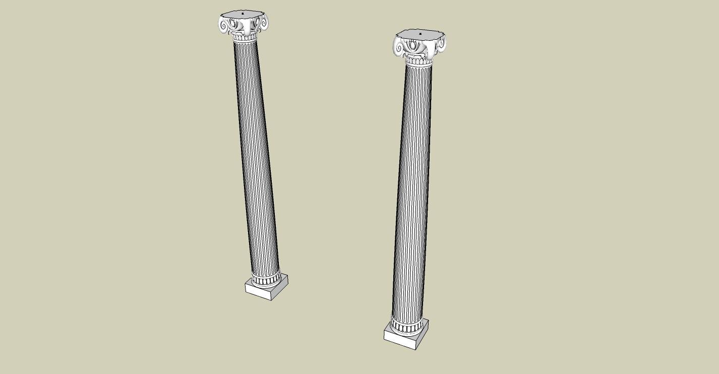 建筑构件-柱子