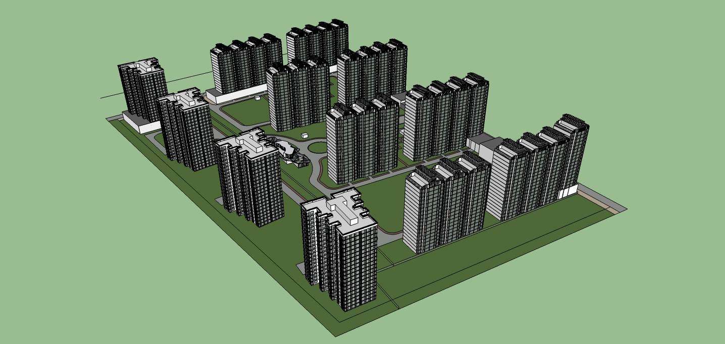 现代住宅区规划