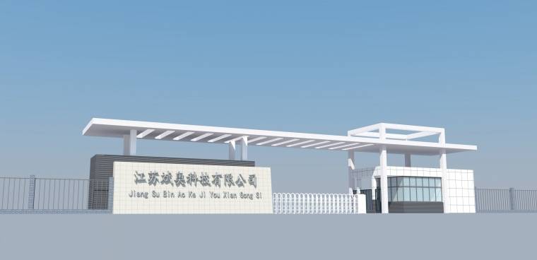 05038-94小区厂房风景区中式大门