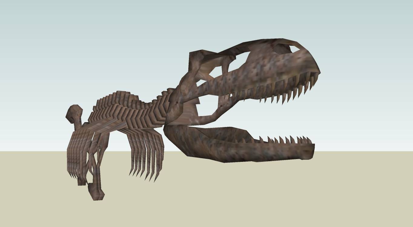 恐龙动物雕塑2