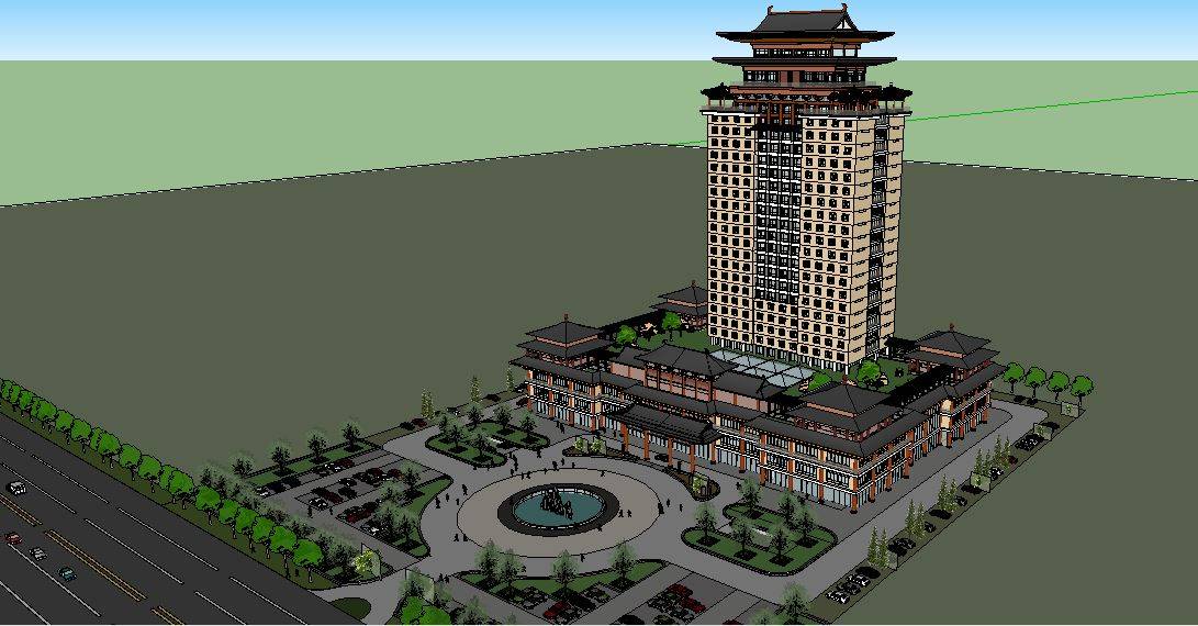 汉唐风酒店方案设计