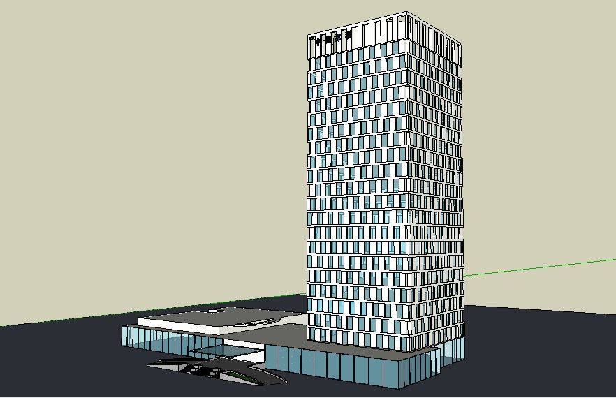 [办公] 简单的建筑模型