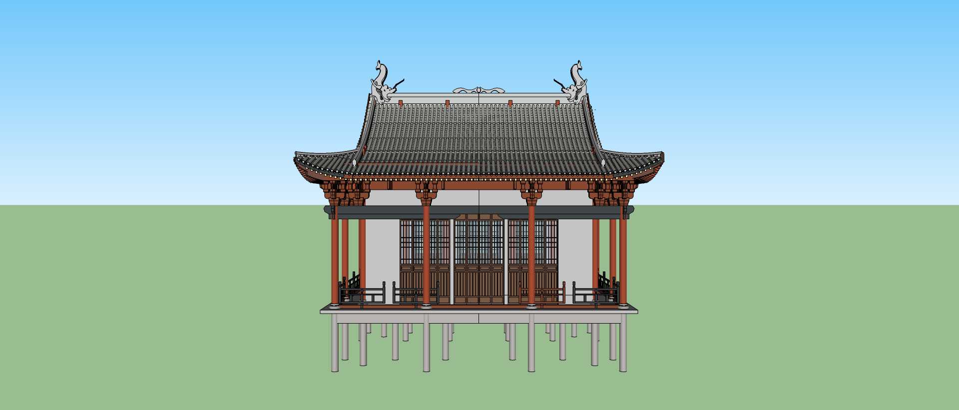 中式古建阁楼