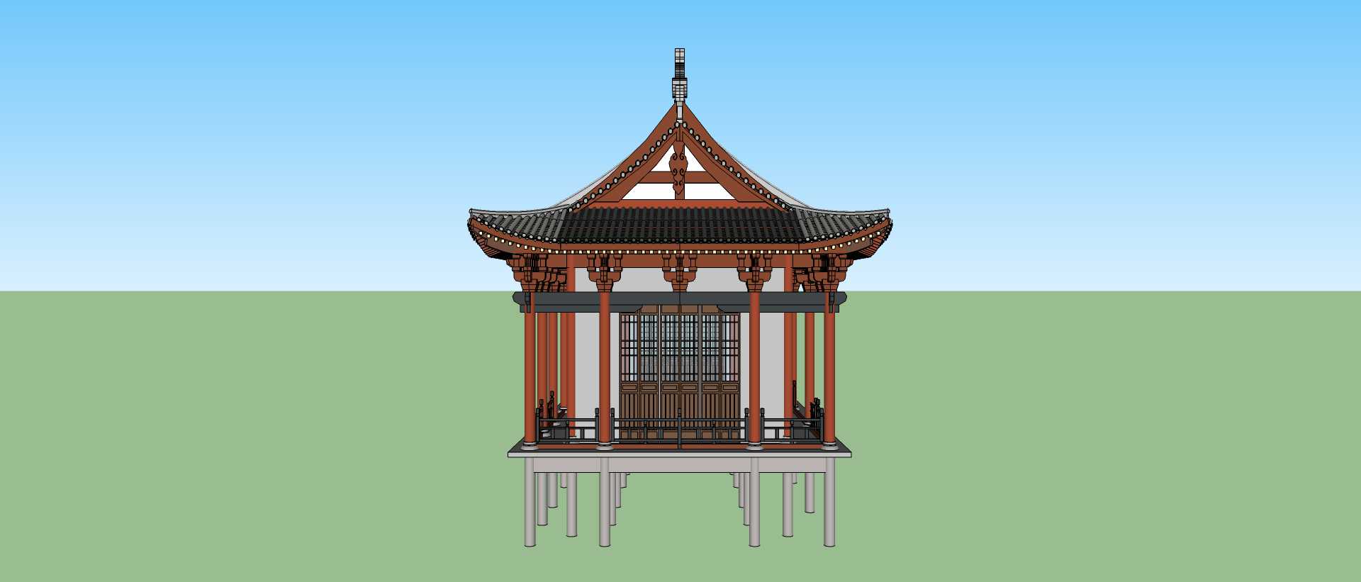中式古建阁楼