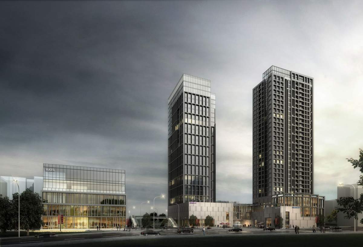 透视效果图下载-光辉城市