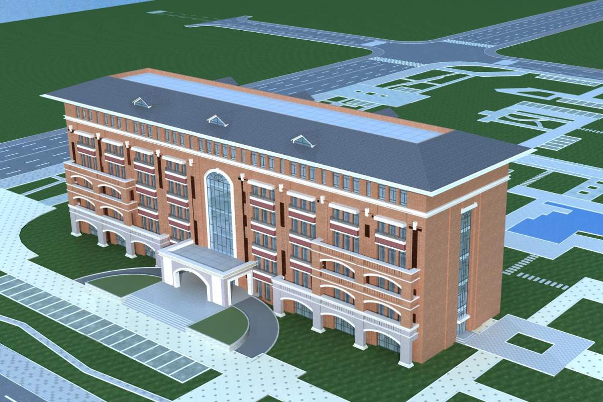 行政办公楼3dmax 模型下载-光辉城市